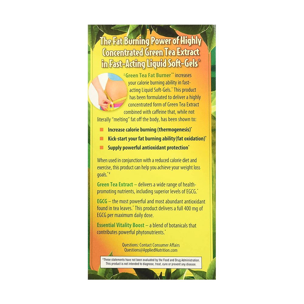 Viên uống giảm cân từ trà xanh Green Tea Fat Burner 200 viên của Mỹ