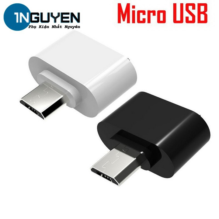 Jack cáp OTG Micro Type C Android – Giắc cắm chuyển đổi bàn phím, chuột, USB,...