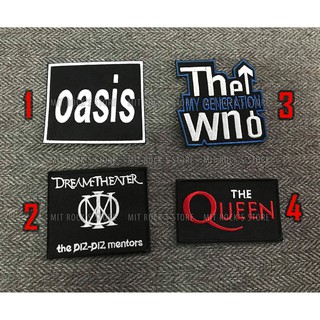Patch Rockband 2 - Hình ủi lên Quần, áo, ba lô, túi, nón…Hàng Thái Lan, đường chỉ may dày, xịn và đẹp.