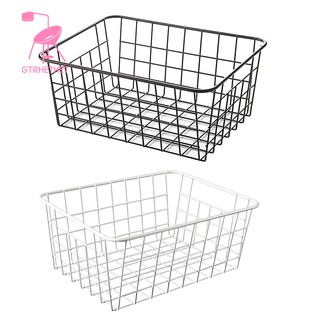 Giỏ sắt treo tường đựng vật dụng tiện lợi xinh xắn