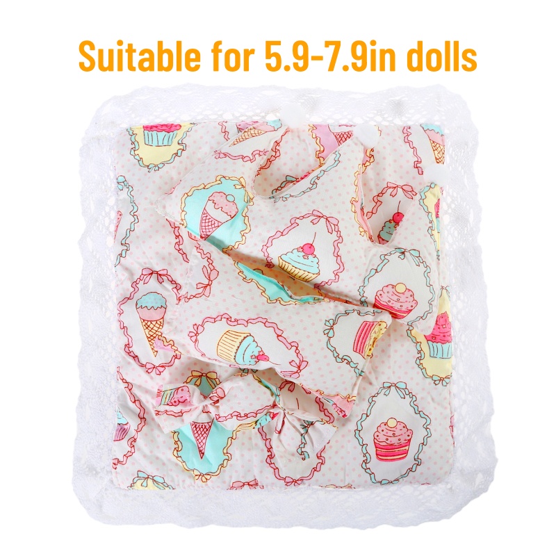 Gối Nằm 6-8in Dùng Làm Đồ Chơi Búp Bê Độc Đáo DIY