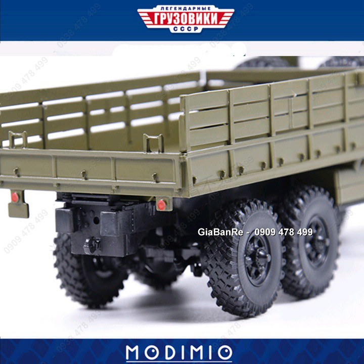 Mô Hình Hoàn Thiện Xe Vận Tải Quân Sự Hạng Nặng KRAZ 214 Tỉ Lệ 1:43 - Modimio - 4309.4