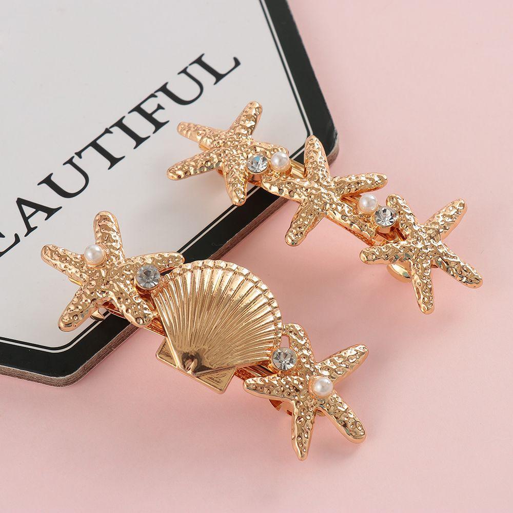 Kẹp Tóc Hình Chiếc Lá|Kẹp Tóc Kim Loại Hình Lông Vũ