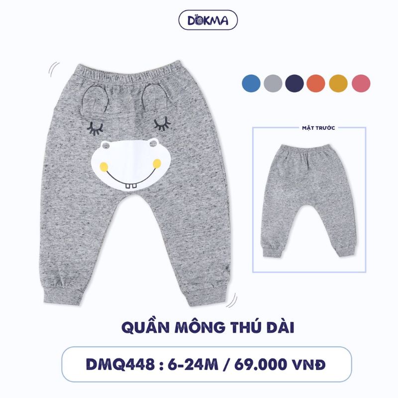 Quần dài mông thú Dokma 6-24M mã DMQ448