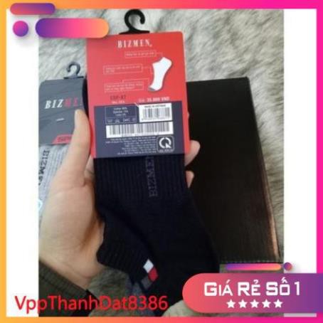 (Sale)  Tất thể thao nam khử mùi kháng khuẩn Bizmen CSP-07