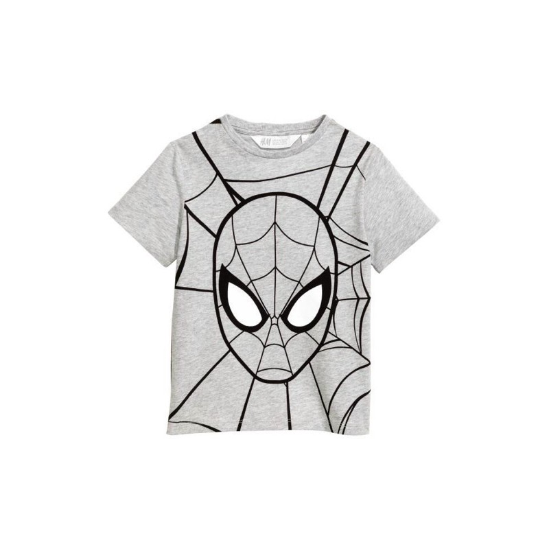 Áo cộc HM Spiderman người nhện 1-10Y (có ảnh thật)