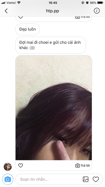 Thuốc nhuộm màu nâu tím kèm trợ dưỡng găng tay | BigBuy360 - bigbuy360.vn