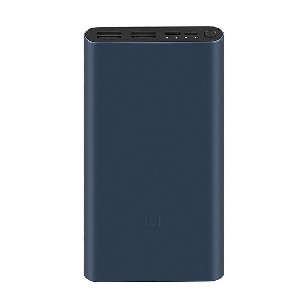 Pin Sạc Dự Phòng Xiaomi Gen 3 Version 2019 Polymer 10000mAh Tích Hợp Cổng Type-C