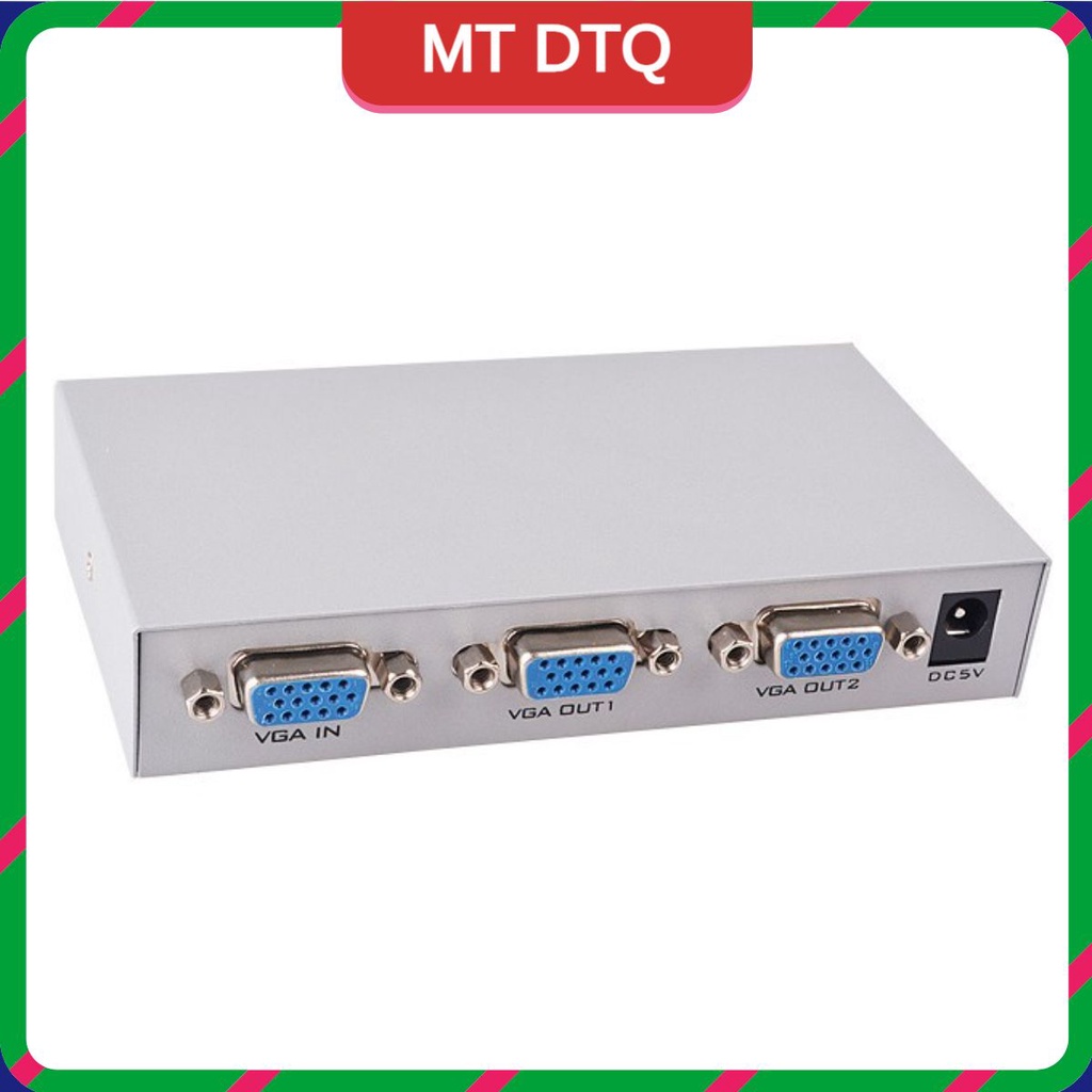 Bộ chia màn hình VGA 1 vào 2 ra chất lượng, giá rẻ bảo hành 06 tháng