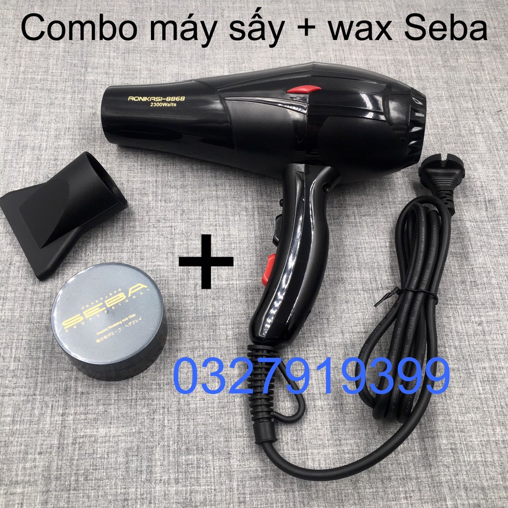 ✅Free Ship✅ Máy sấy tóc 2 chiều nóng lạnh cao cấp AONIKASI 8868 - Công suất lớn 2300W kèm t