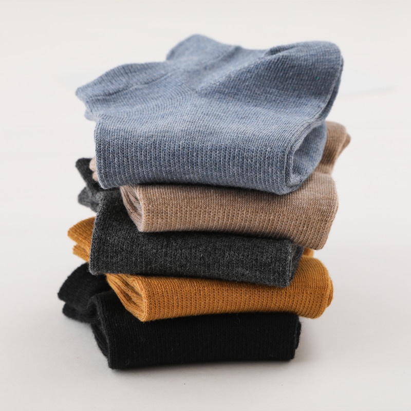 Tất nam, vớ nam cổ ngắn chất liệu cotton siêu thoáng mát thấm hút mồ hôi cực tốt A304 Warm&Cute