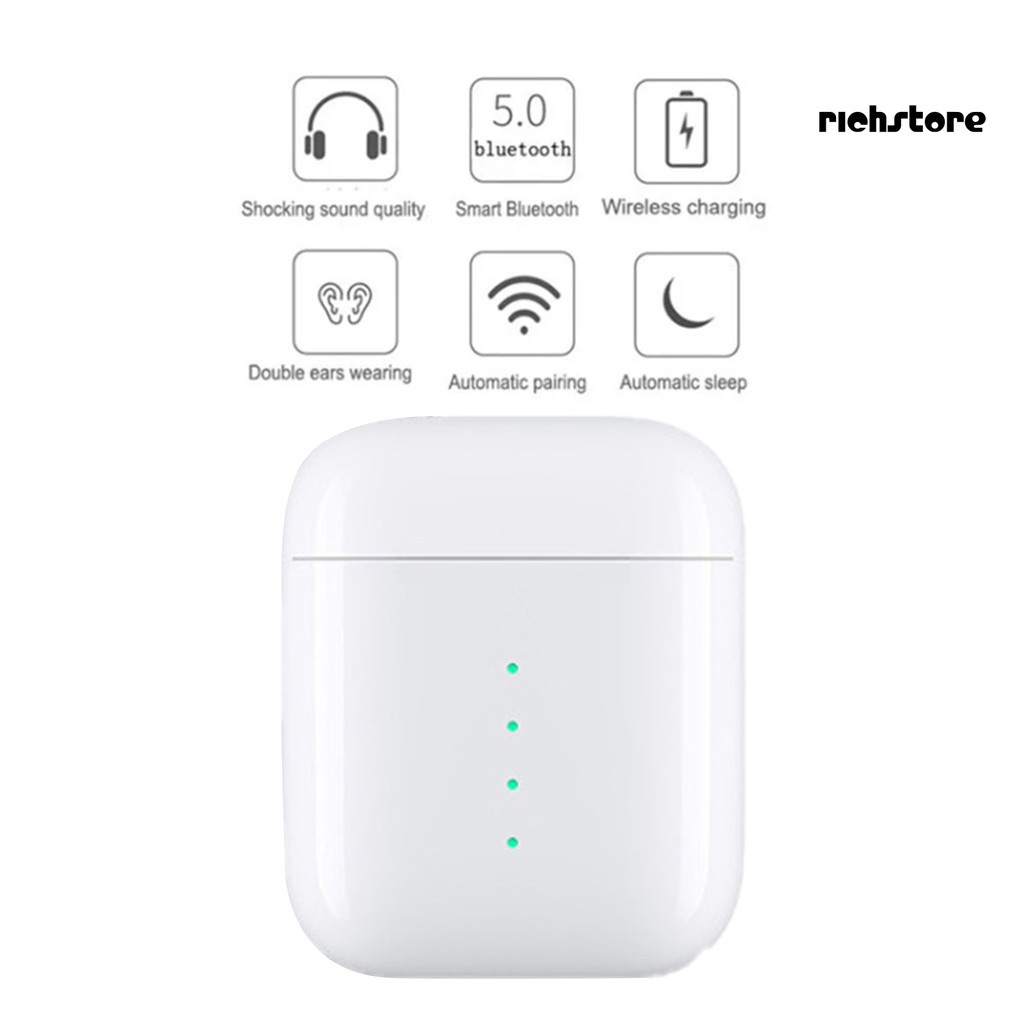 Tai Nghe Nhét Tai Không Dây Bluetooth 5.0 Tws Có Thể Sạc Lại Cho Điện Thoại