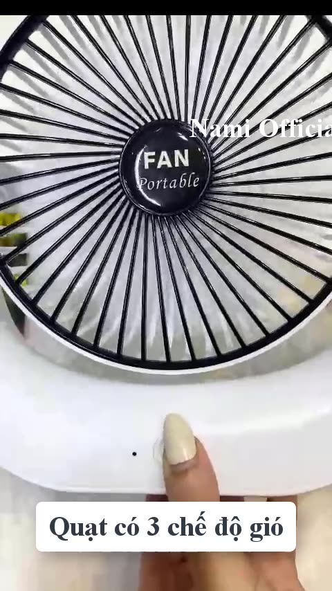 [Mã INBAU15 giảm 10% đơn 0đ] Quạt Để Bàn Nami Mini Tích Điện Tiết Kiệm Năng Lượng | BigBuy360 - bigbuy360.vn