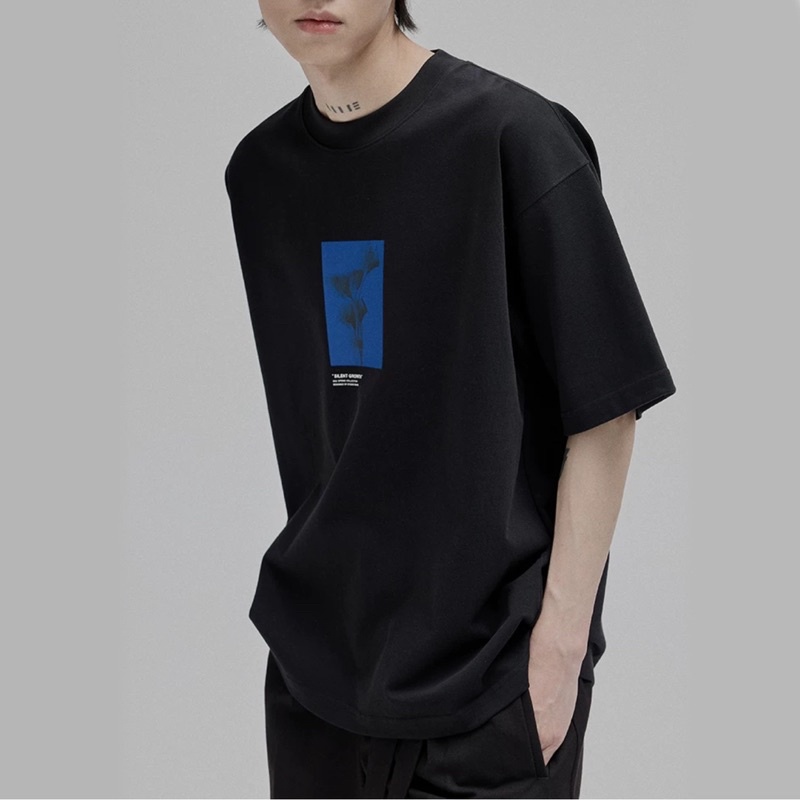 Áo Thun "SLIENT GROWTH" Tay Lỡ Chất 100% Cotton Cao Cấp Form Rộng Đẹp Unisex Mặc Đôi Mặc Cặp Cho Nam Nữ LOHA