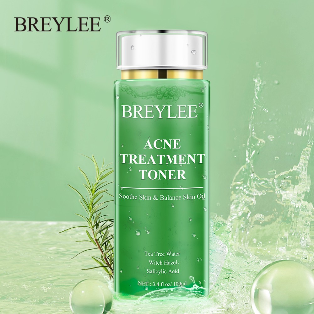 (Hàng Mới Về) Breylee Toner Hỗ Trợ Giảm Mụn Kiểm Soát Dầu Breylee 3.4 Fl Oz / 100ml
