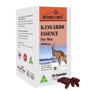 bổ thận kangaroo for men hộp 110 viên nhập khẩu úc