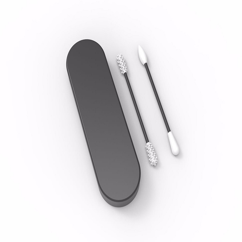 Tăm bông ngoáy tai silicone an toàn có thể làm sạch và sử dụng lại