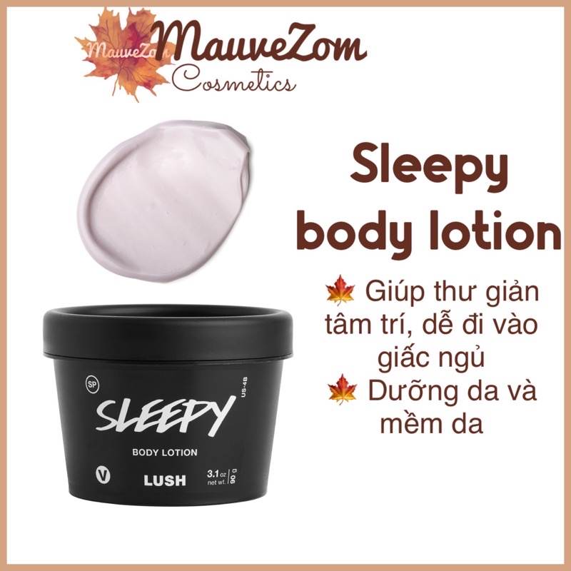 Kem dưỡng toàn thân LUSH - Sleepy body lotion