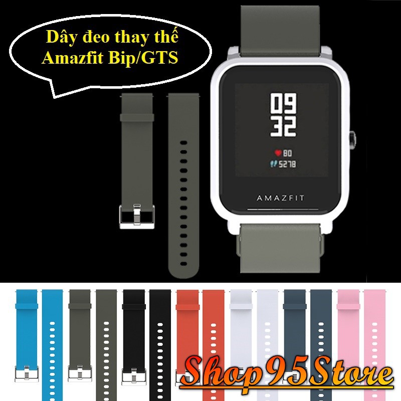 Dây thay thế silicone Mijobs cho Amazfit Bip