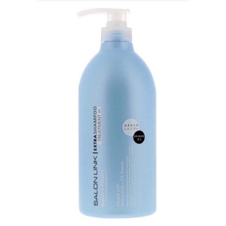 (Video Thật )DẦU GỘI SIÊU DƯỠNG SALON LINK EXTRA NỘI ĐỊA NHẬT ( CHAI MÀU XANH - 1000ML )