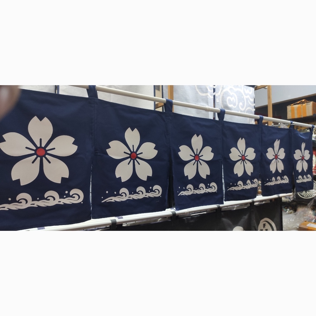 Màn rèm ngang Nhật 6 mảnh 2m1x48cm
