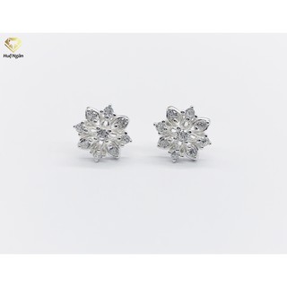 Bông tai bạc Ý 925 - Hoa tuyết đẹp YCXR123