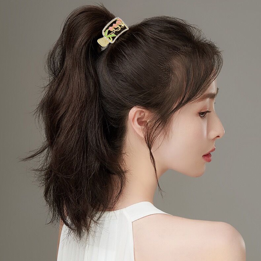 Haimeikang Kẹp TóC HìNh Hoa ĐíNh Kim Cương NgọC Trai Giả ThờI Trang Cho Nữ