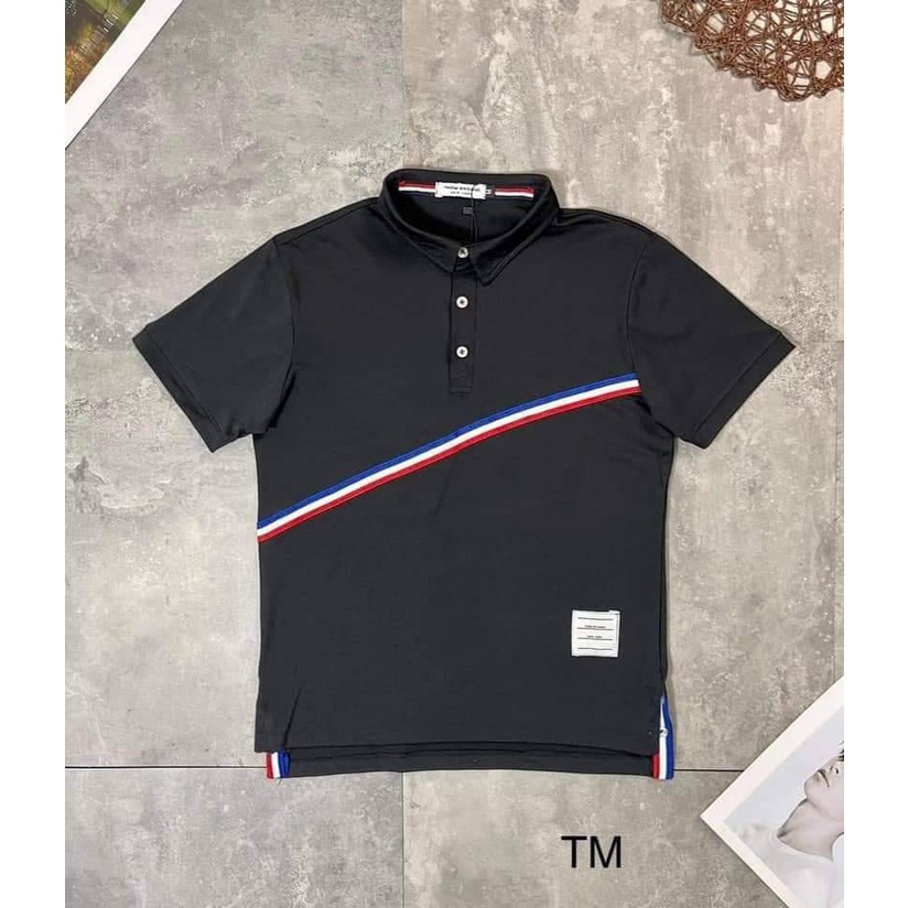 Áo polo nam ngắn tay có cổ chất liệu cotton cá sấu 100%