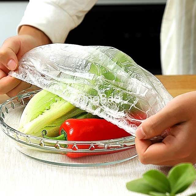 Set 100 Túi Nhựa Bọc Thực Phẩm Sử Dụng Một Lần Tiện Lợi Ốp