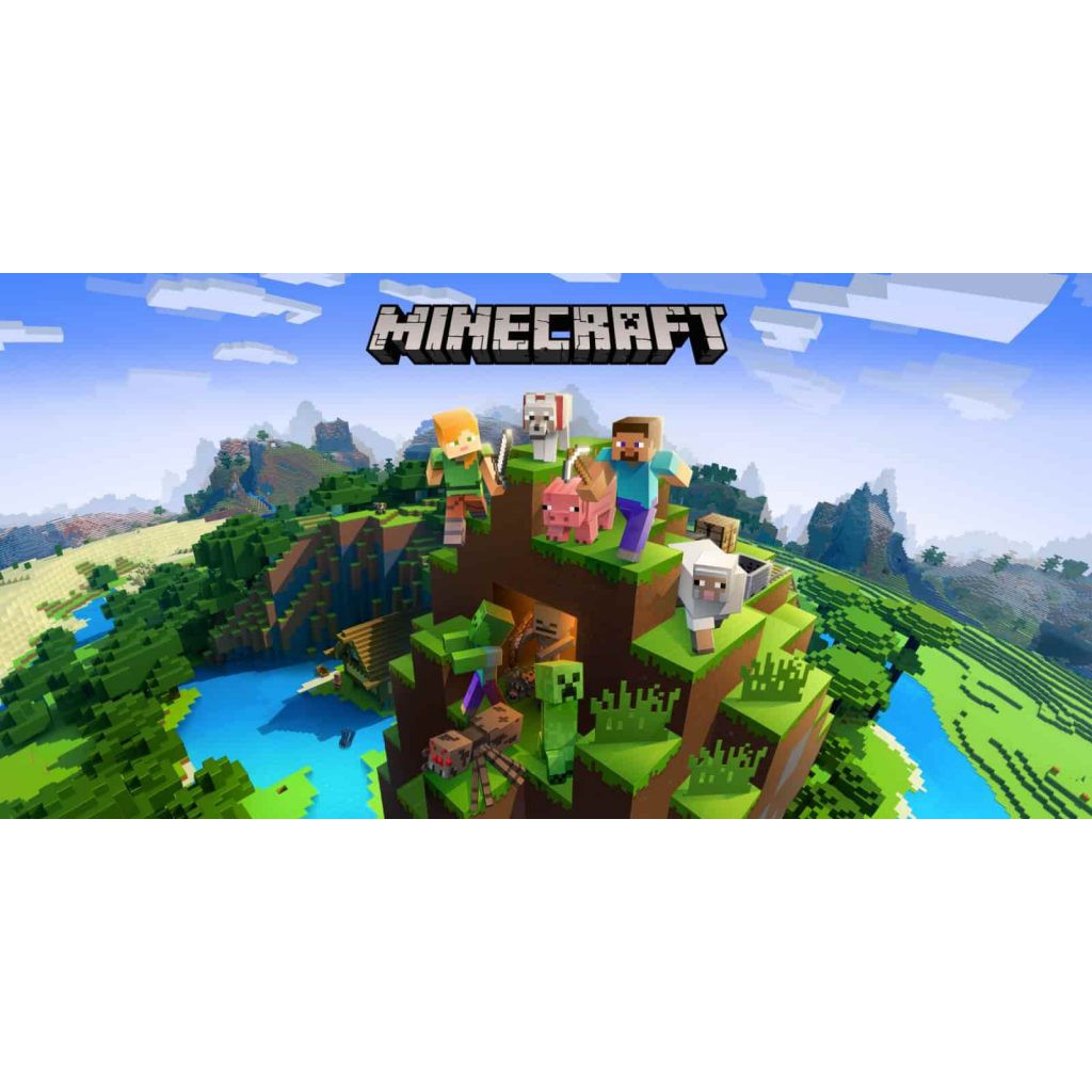 Đĩa game Nintendo Switch Minecraft 4 người chơi