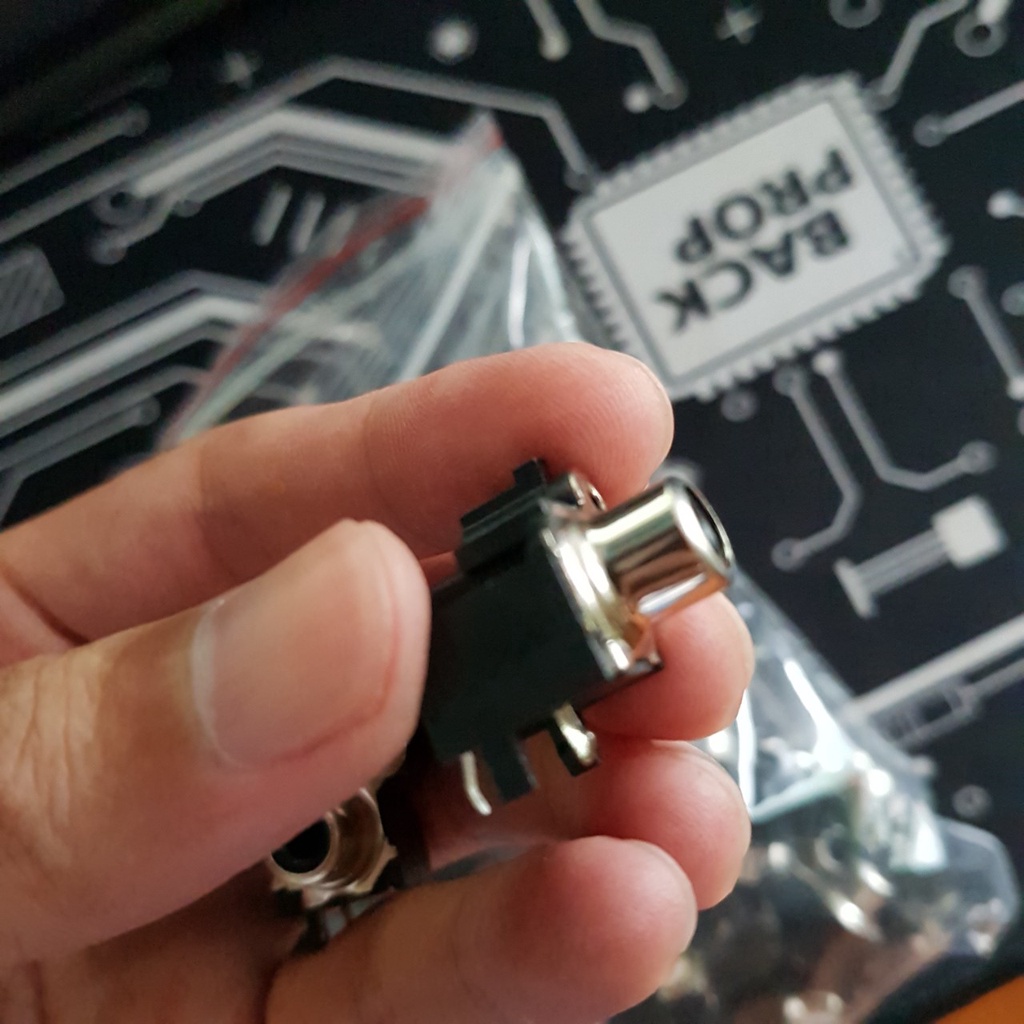 COMBO Jack RCA  cái hoa sen đơn rắc AV cổng đơn cho thiết bị audio DIY mạch điện - ShopLinhKienM2M