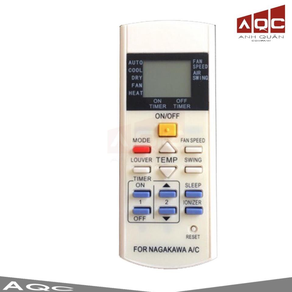 Điều khiển điều hoà NAGAKAWA - Remote máy lạnh Nagakawa Loại Đẹp Giá Tốt