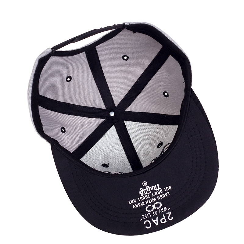 Mũ Lưỡi Trai In Chữ 2pac thug Life Phong Cách Hip Hop Thời Trang Chất Lượng Cao
