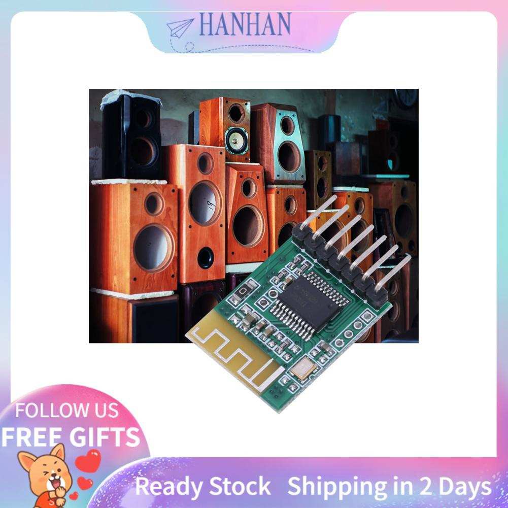 HANHAN Wireless Audio Receiver Module Stereo Amplifier DIY Compatible With Bluetooth