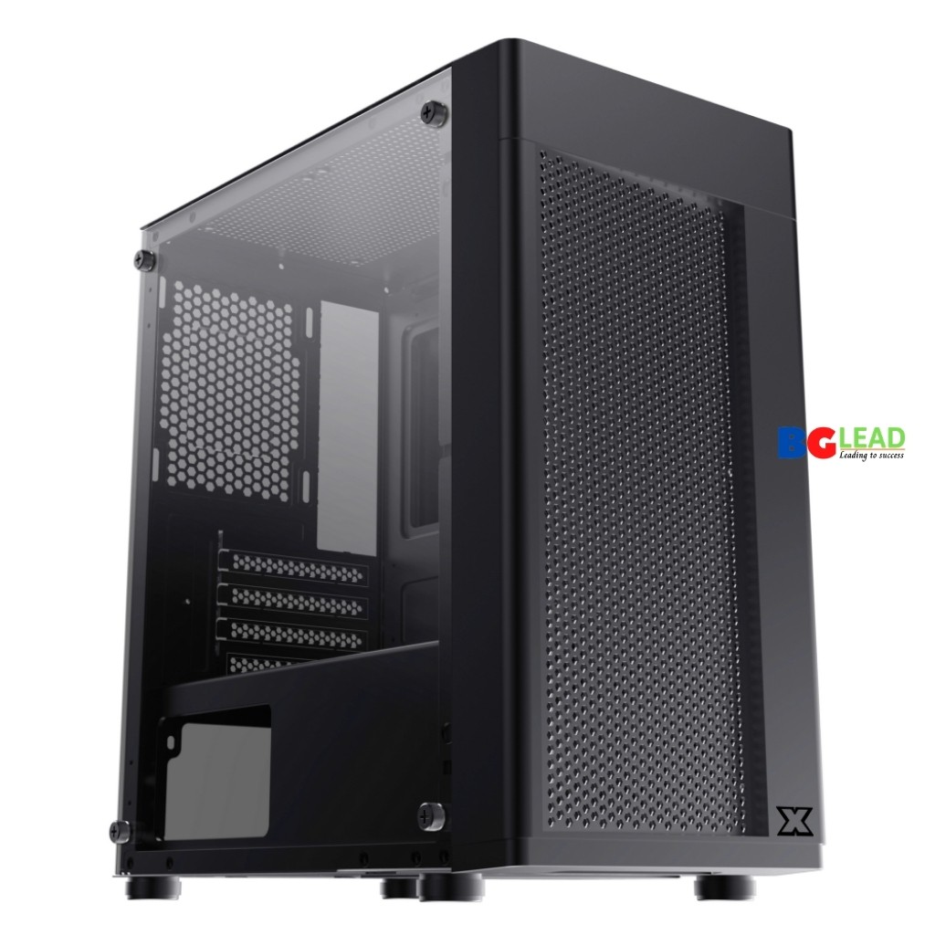 Vỏ case máy tính XIGMATEK AERO - M-ATX, 1 SIDE TEMPERED GLASS|Màu đen|Màu trắng - Mai Hoàng phân phối và bảo hành