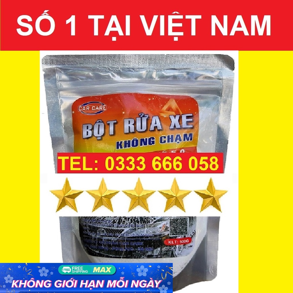 Bột rửa xe không chạm Car Care ✅FREESHIP XTRA✅ Bột rửa xe không chạm cho xe ô tô xe máy hàng cao cấp #botruaxekhongcham