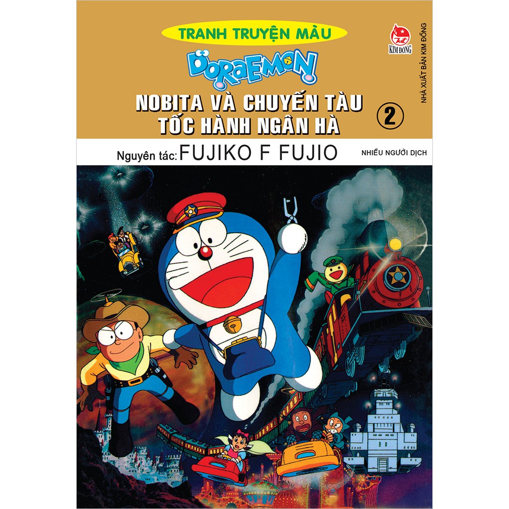 Combo _ Doraemon tranh truyện màu _ Nobita và chuyến tàu tốc hành ngân hà ( 2 Tập )