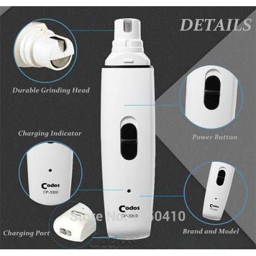 [CHÍNH HÃNG] MÁY DŨA MÓNG CODOS CP-3300 CHO CHÓ MÈO