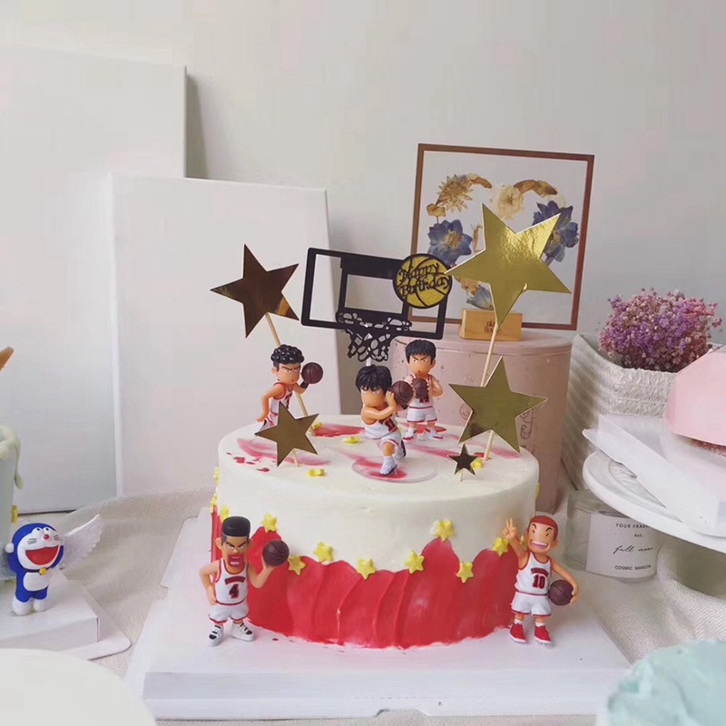 Tmdbyx Set 5 Mô Hình Nhân Vật Hoạt Hình Trang Trí