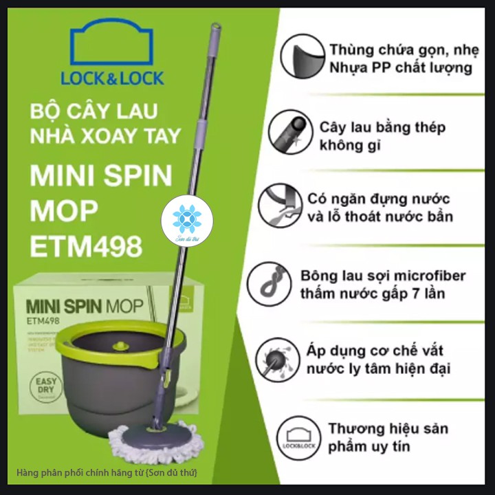cây lau nhà lock lock etm498