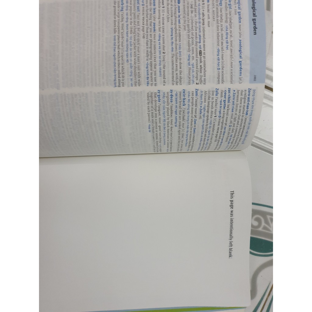 Sách Từ điển: Oxford Advanced Learner's Dictionary With Vietnamese Translation