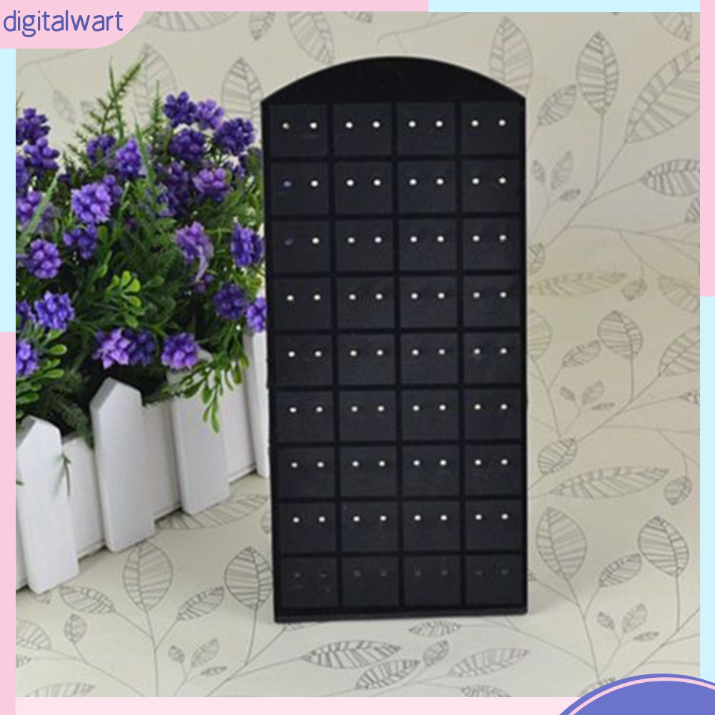 Giá Đỡ Trưng Bày Bông Tai Bằng Nhựa 24 / 48 / 72 Lỗ Tiện Dụng