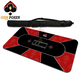 THẢM POKER TEXAS HOLDEM GEM RED CAO CẤP
