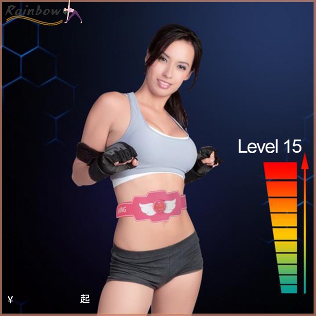 Đai Nịt Bụng Bằng PU ABS Điện Tử Có Thể Điều Chỉnh Kích Thích Cơ Bụng Giảm Cân