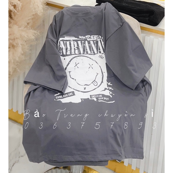 Áo Thun Nam Nữ  Form Rộng Hàn Quốc Mặt Cười Dày Mịn Thoáng Mát Thiết Kế Thời Trang Kiểu Dáng Năng Động Trẻ Trung