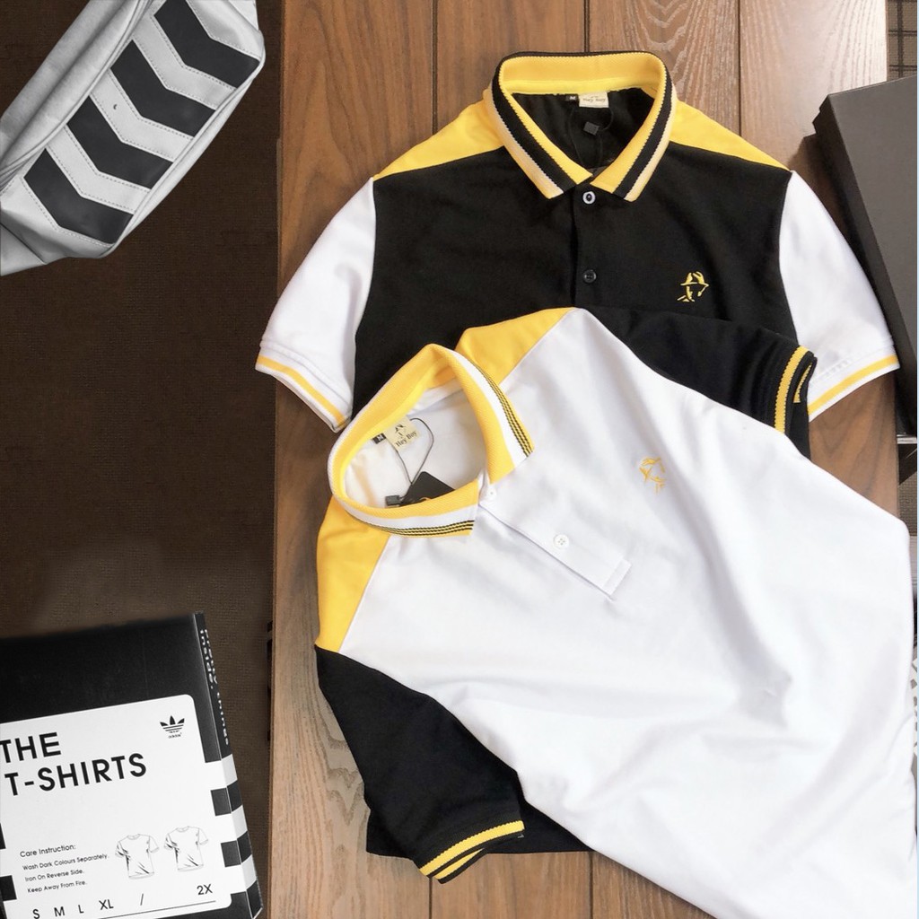 Áo thun nam có cổ logo HEYBOY cao cấp KENSTORE89 ATP067