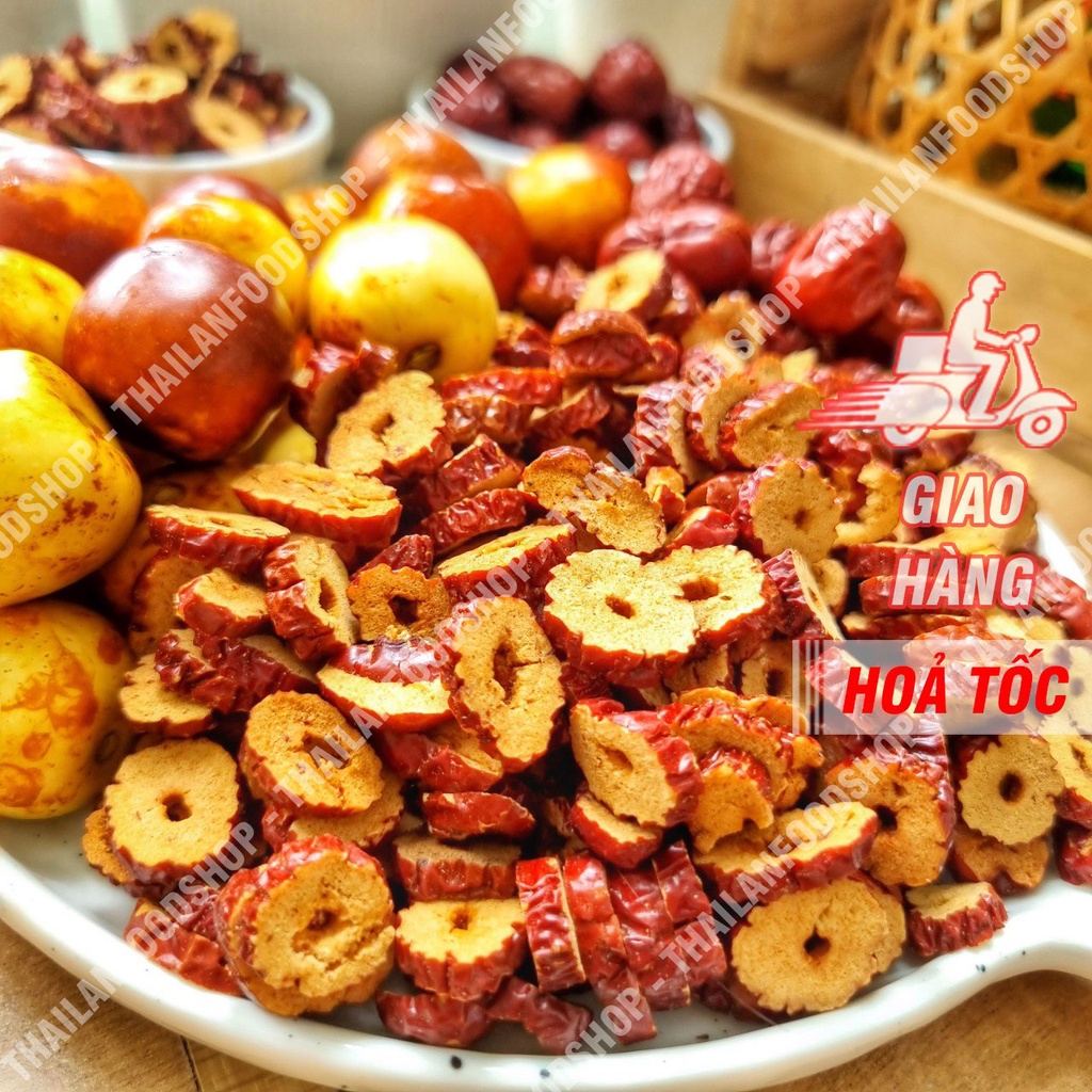 Táo Lát Đỏ Tân Cương Sấy Khô Lon 300gr