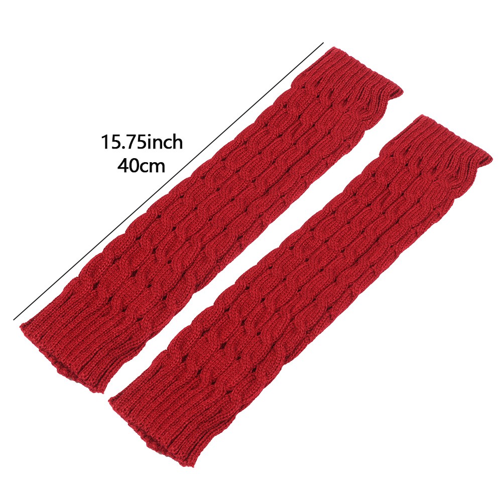 Đôi Tất Chân Len Giữ Ấm Đính Nút Thời Trang Cho Nữ Mihan1