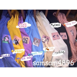 [FREESHIP 50K Hoodie nỉ hình cute tay bồng nhiều màu