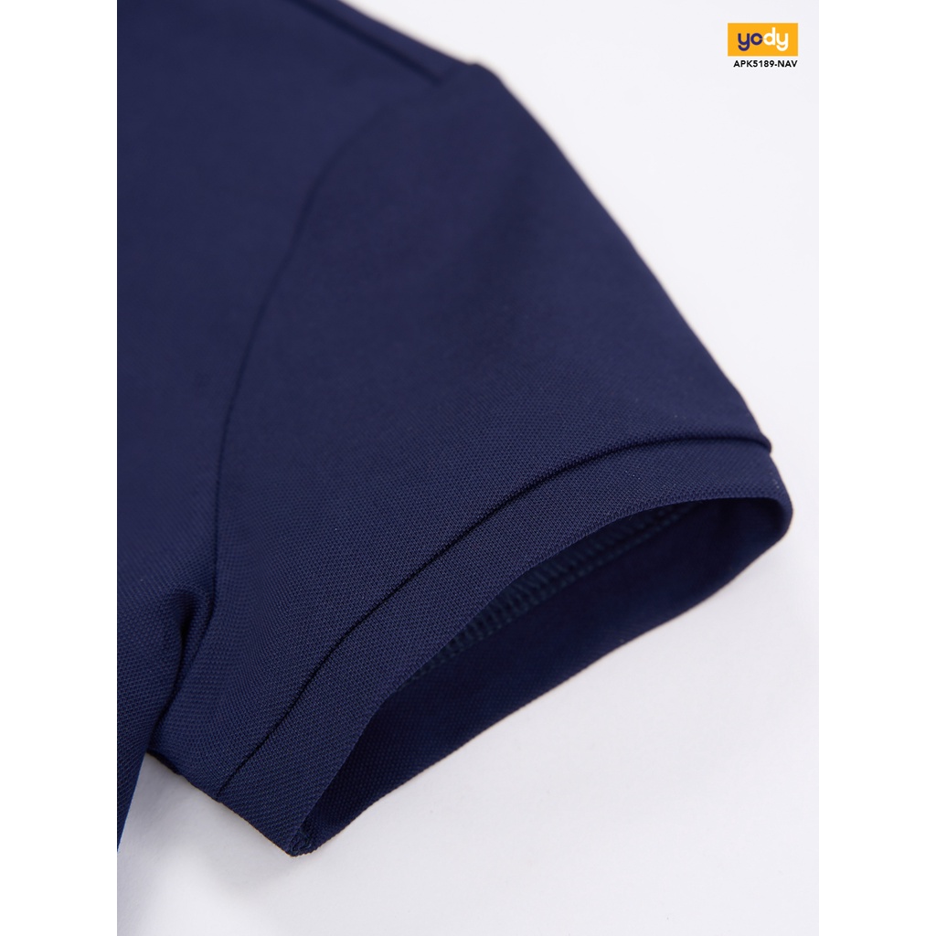 Áo Thun Polo Nam YODY phông cộc tay, có cổ bẻ chất vải cotton cá sấu APM5421